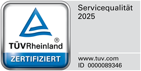 Automobile Thomas ist von TÜV Rheinland zertifiziert Bild mit Zertifikat von TÜV-Rheinland